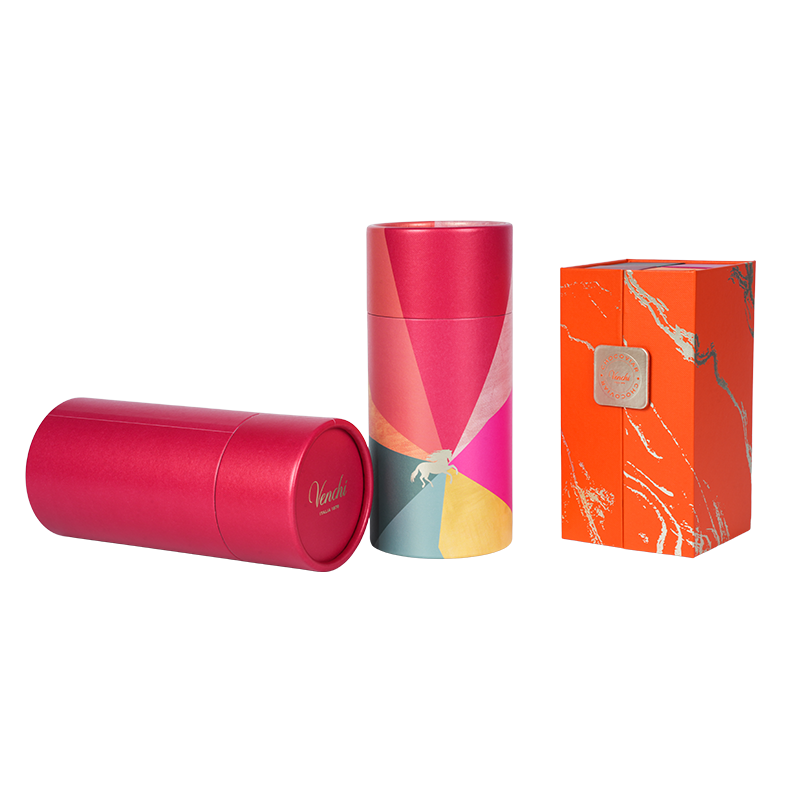 جعبه شکلات گرد درب سفت و سخت (بهشت و زمین).