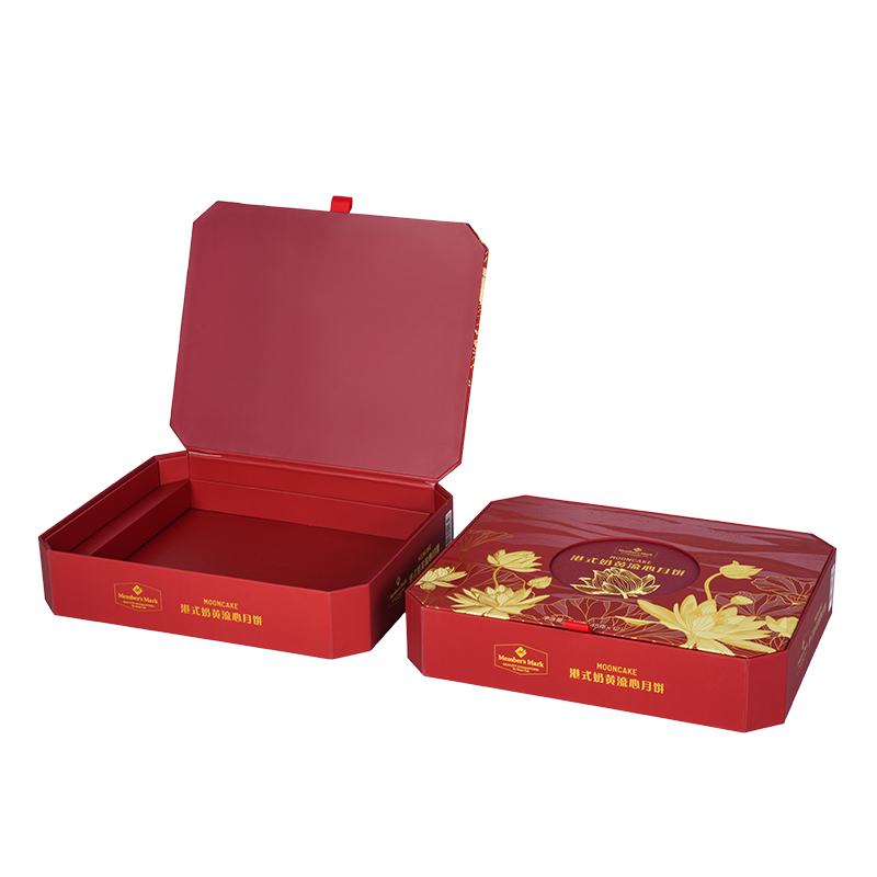 جعبه بسته بندی کیک دو در سفت و سخت