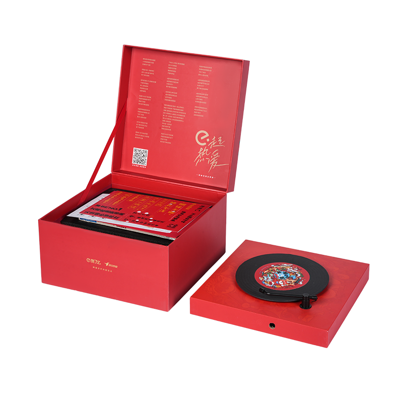 جعبه موسیقی چرخان به شکل کتاب سخت با تم تعطیلات