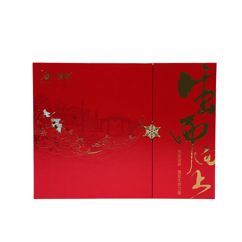 جعبه بسته بندی کیک دو در سفت و سخت