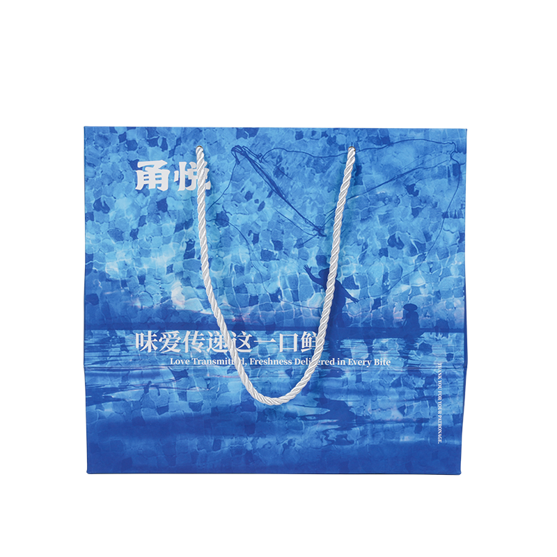 کیسه دستی برای حمل و نقل کاغذ کرافت متوسط ​​نرم