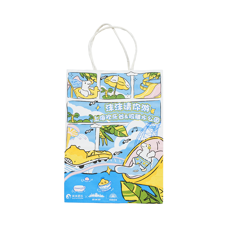 بسته بندی کلی کیسه کاغذ کرافت