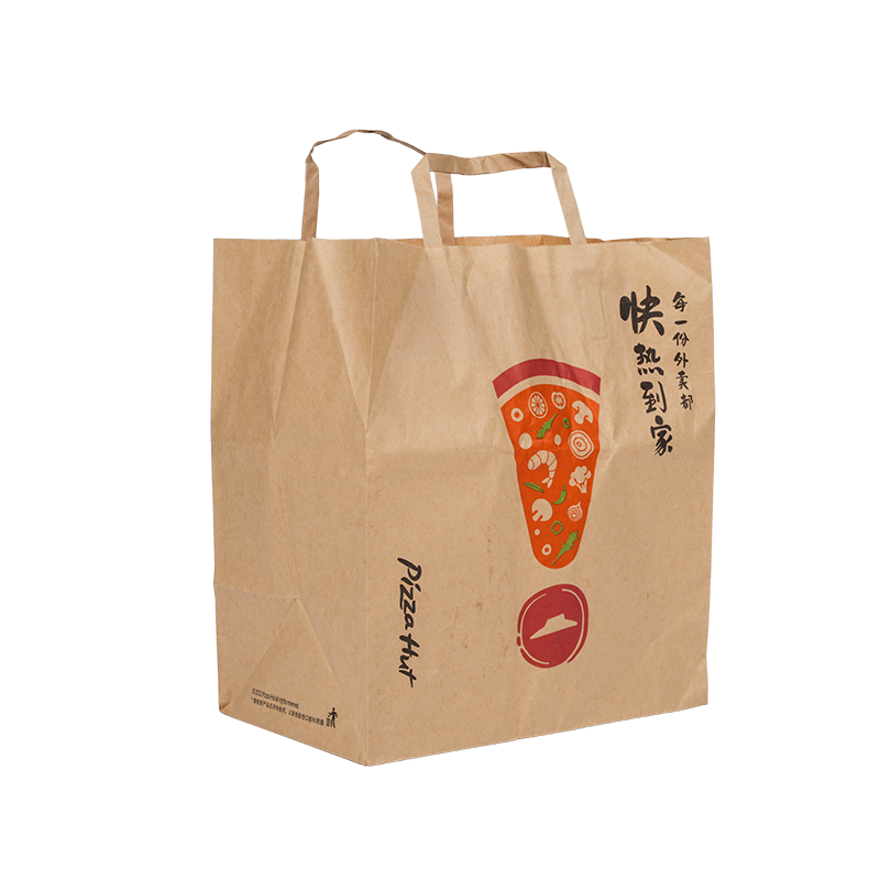 کیسه حمل کیک مقوایی سفید با دسته مقاوم در برابر آب