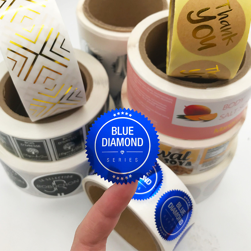 برچسب چسب کاغذ پوشش داده شده