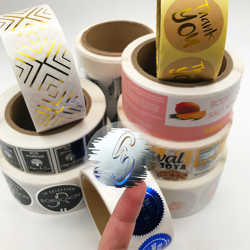 برچسب چسب کاغذ پوشش داده شده