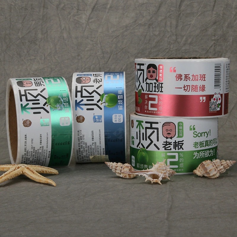 برچسب چسب کاغذ پوشش داده شده