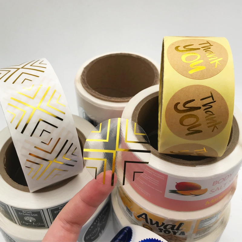 برچسب چسب کاغذ پوشش داده شده