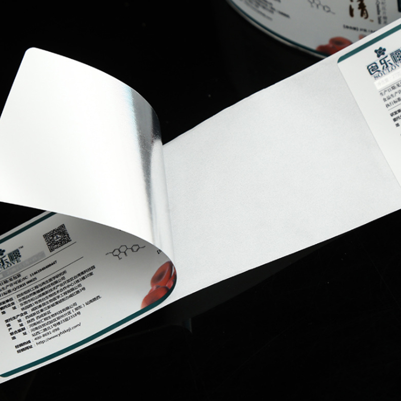 برچسب های خود چسب برای مکمل های سلامت